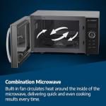 Beko Black 25L Combination Microwave Oven
