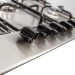 SIA 70cm 5 Burner Stainless Steel Gas Hob