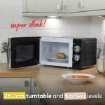 Russell Hobbs 17L 700W Black Solo Microwave