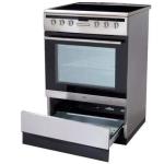 Amica 60 cm Stainless Steel Ceramic Cooker