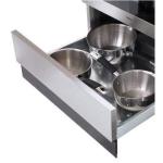 Amica 60 cm Stainless Steel Ceramic Cooker