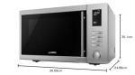 Smeg 35L Combination Microwave Oven