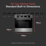 Cookology Stainless Steel Built-In Electric Oven