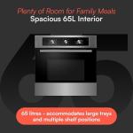 Cookology Stainless Steel Built-In Electric Oven