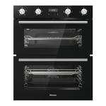 Hisense Built Under Electric Double Oven - Black