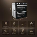 Hisense Built Under Electric Double Oven - Black