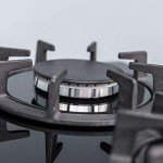 SIA R7 60cm Black 4 Burner Gas Hob