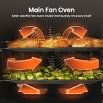 Hisense Built Under Electric Double Oven - Black