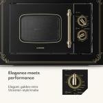 Klarstein Victoria 20 Retro Built-in Microwave Oven