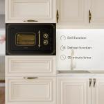 Klarstein Victoria 20 Retro Built-in Microwave Oven