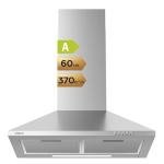 CIARRA 60cm Stainless Steel Chimney Cooker Hood