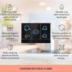 Klarstein 5-Burner Gas Hob and Cooker Unit
