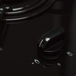 SIA 30cm Black Glass 2 Burner Gas Hob