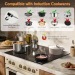 Karinear 60cm 4-Zone Induction Hob with Touch Control