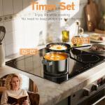 Karinear 60cm 4-Zone Induction Hob with Touch Control