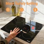 Karinear 60cm 4-Zone Induction Hob with Touch Control