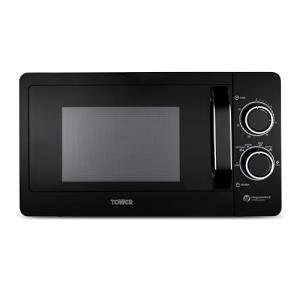 Tower 800W Manual Microwave with Mirror Door