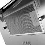 60cm CIARRA Angled Cooker Hood with Carbon Filters