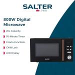 Salter Toronto 20L Digital Microwave with Timer