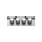 Hotpoint 59cm 4 Burner Gas Hob - Stainless Steel