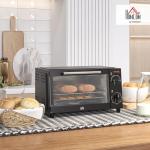 HOMCOM 9L Mini Electric Grill and Toaster Oven