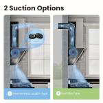 COMFEE' 60cm Black Angled Cooker Hood with Touchscreen