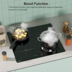 COVERCOOK 4-Burner Induction Electric Cooktop