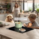 COVERCOOK 4-Burner Induction Electric Cooktop