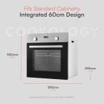 Cookology FOD60SS 60cm Built-In Electric Oven