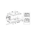 Hotpoint 59cm 4 Burner Gas Hob - Stainless Steel