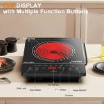 Portable Electric Ceramic Hob with Touch Screen