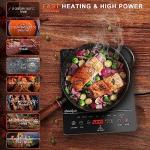 Portable Electric Ceramic Hob with Touch Screen