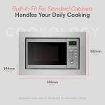 Cookology Stainless Steel 20L Built-in Microwave & Grill