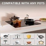 NOXTON 60cm 4 Zone Ceramic Electric Hob