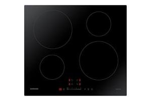 Samsung Black Induction Hob with 4 Cooking Zones