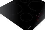 Samsung Black Induction Hob with 4 Cooking Zones