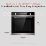 Cookology TOF650SS Multifunction Electric Oven 72L