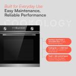 Cookology TOF650SS Multifunction Electric Oven 72L
