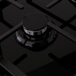 Cookology 30cm Black Gas on Glass Hob
