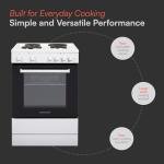 Cookology 60cm 62L Electric Cooker with Hob