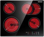 Karinear 60cm 4-Zone Electric Ceramic Cooktop
