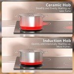 NOXTON 60cm 4 Zone Ceramic Electric Hob
