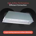 90cm Stainless Steel Integrated Cooker Hood