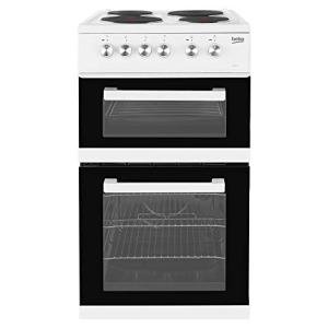 Beko KD531AW 500mm Twin Cavity Electric Cooker