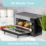 Quest 35409 9L Compact Mini Oven, Black