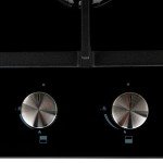 Cookology 30cm Black Gas on Glass Hob