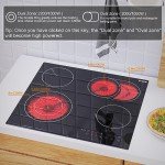 Karinear 60cm 4-Zone Electric Ceramic Cooktop