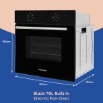 Russell Hobbs 70L 60cm Electric Built-in Oven