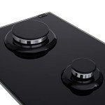 Cookology 30cm Black Gas on Glass Hob