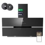 CIARRA 90cm Angled Wall Mounted Cooker Hood